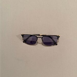 Stylish Black and Gold Sunglasses